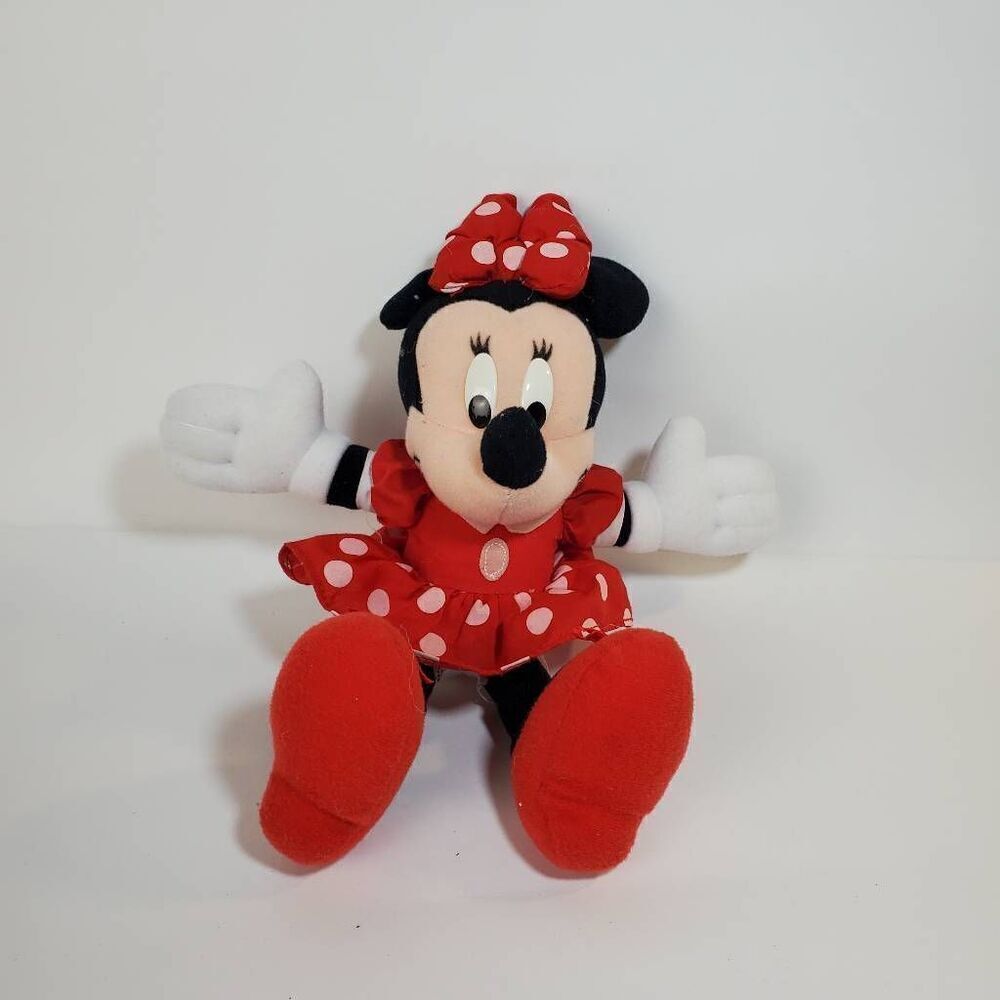 9" Disney Minnie Mouse Stuffed Plush Animal Toy Doll